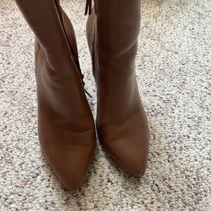 Madden Girl  Brown leather Ankle Booties